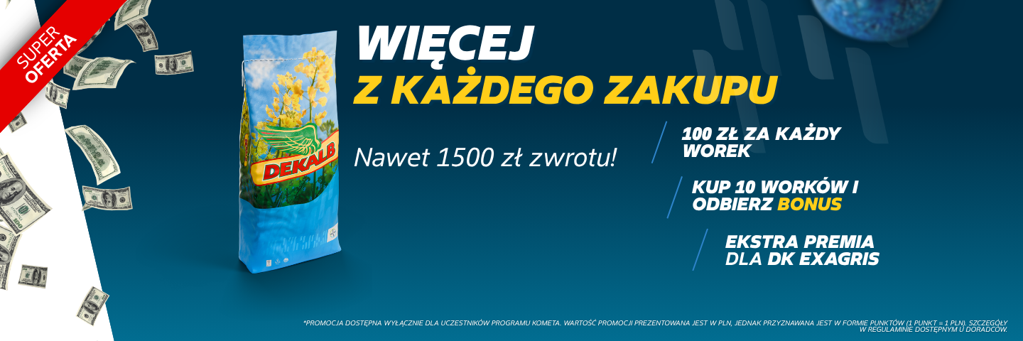Kometa zyskaj na rzepaku