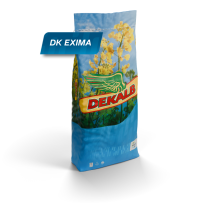 packshot, grafika worka z nasionami rzepaku DEKALB odmiany DK Exima
