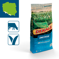 Packshot kukurydza Dekalb DKC3418