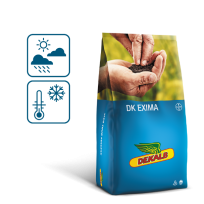 packshot, grafika worka z nasionami rzepaku DEKALB odmiany DK Exima