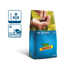 packshot, grafika worka z nasionami rzepaku DEKALB odmiany DK Sephor